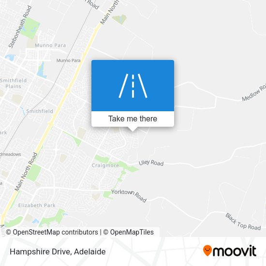 Hampshire Drive map