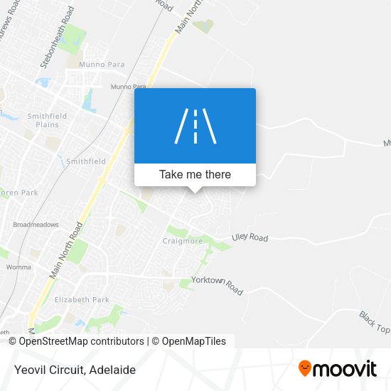 Yeovil Circuit map