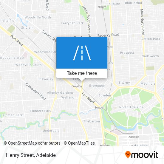 Henry Street map