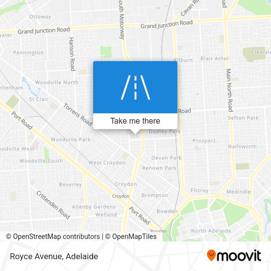 Royce Avenue map