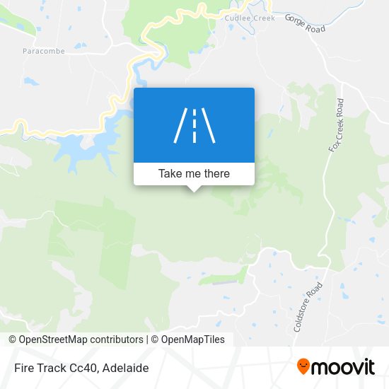 Fire Track Cc40 map