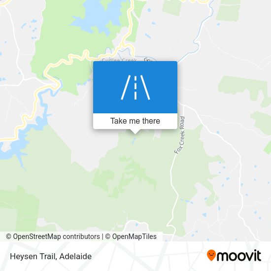 Heysen Trail map