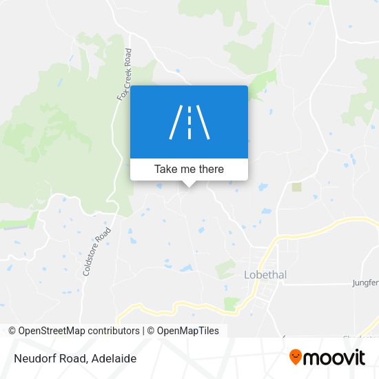Neudorf Road map