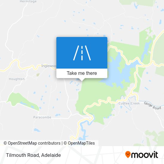Tilmouth Road map
