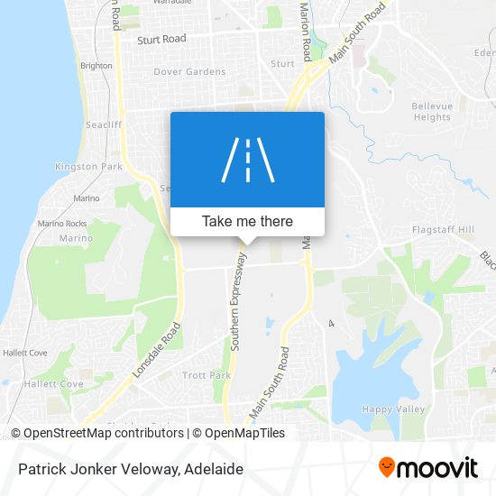 Patrick Jonker Veloway map