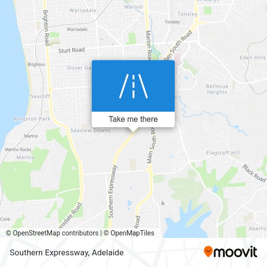 Southern Expressway map
