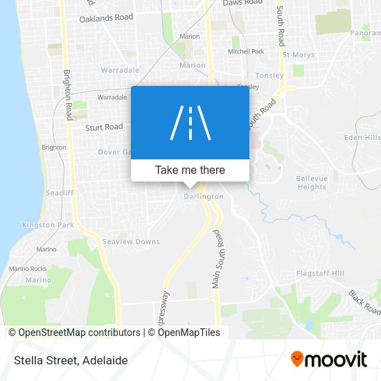 Stella Street map