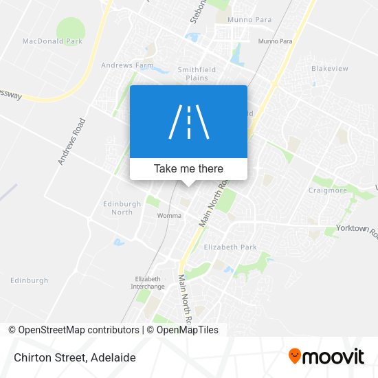 Chirton Street map