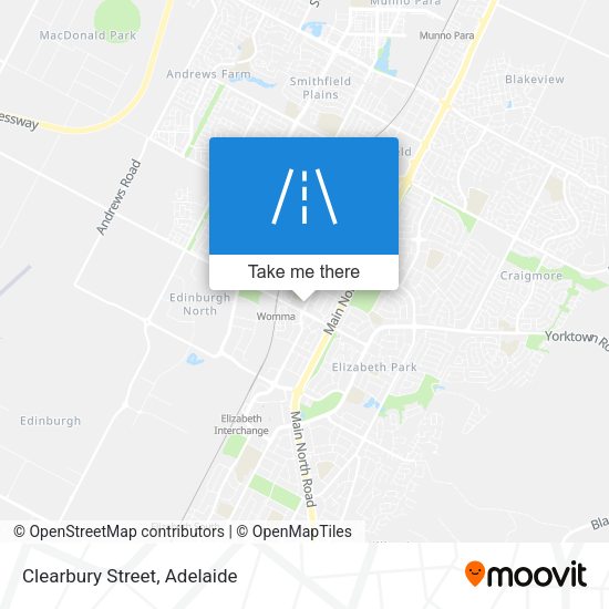 Clearbury Street map