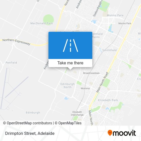 Drimpton Street map