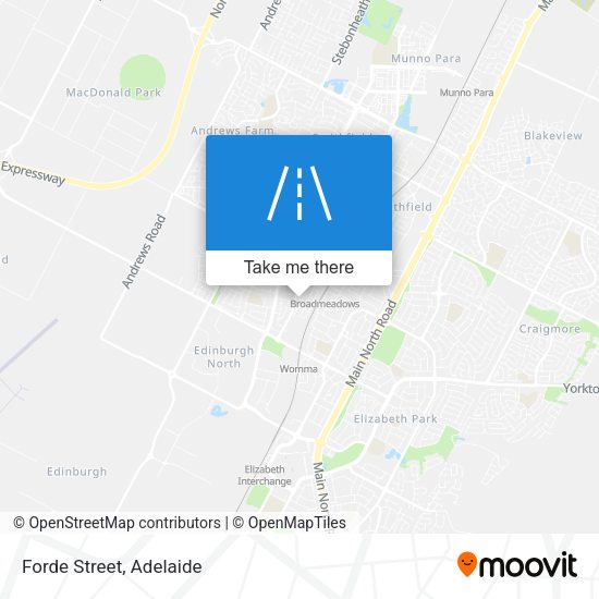 Forde Street map