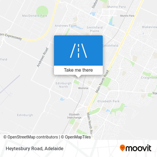 Heytesbury Road map
