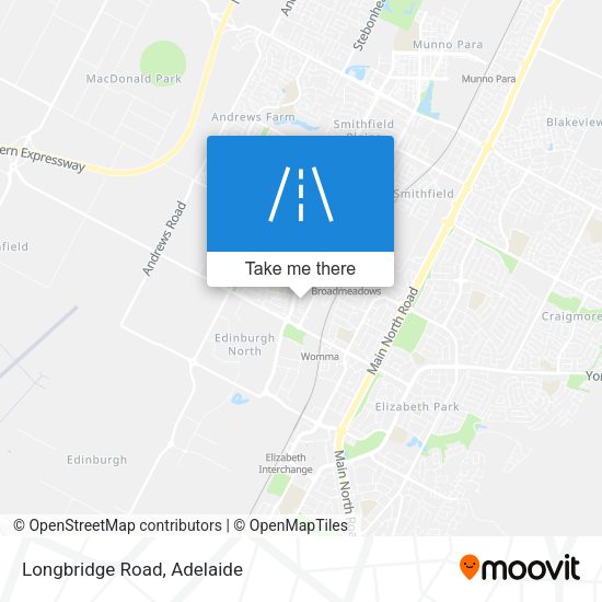 Longbridge Road map