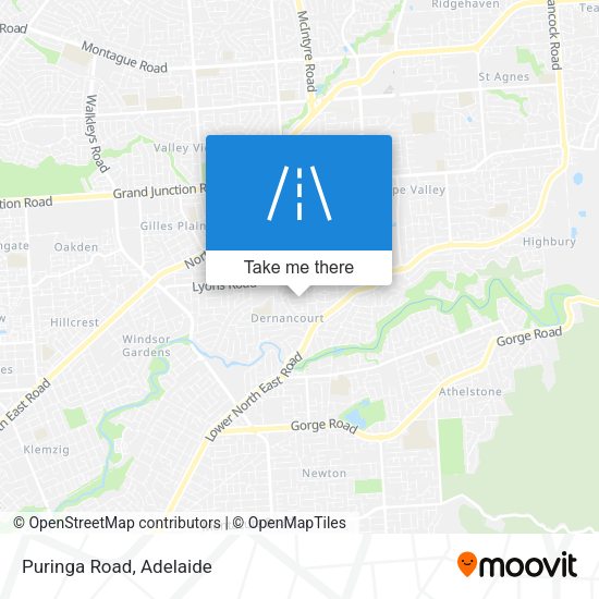 Puringa Road map