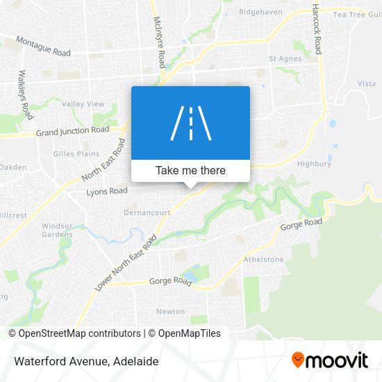 Waterford Avenue map