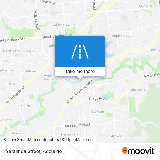 Yaralinda Street map