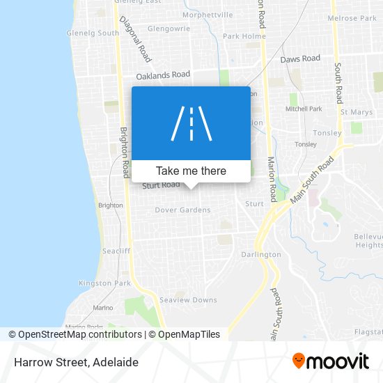 Harrow Street map