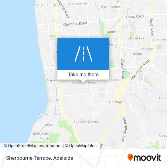Sherbourne Terrace map