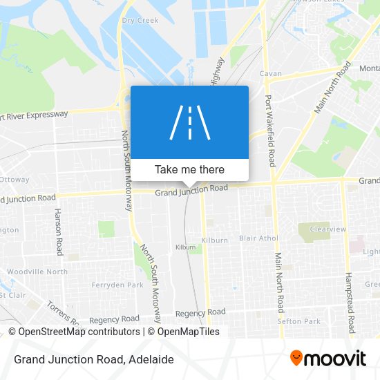 Grand Junction Road map