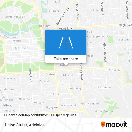 Union Street map