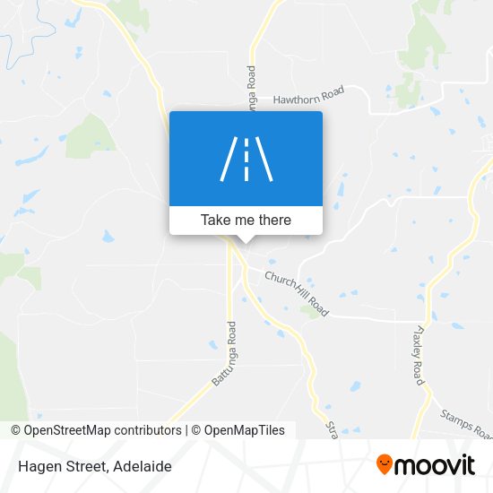 Hagen Street map
