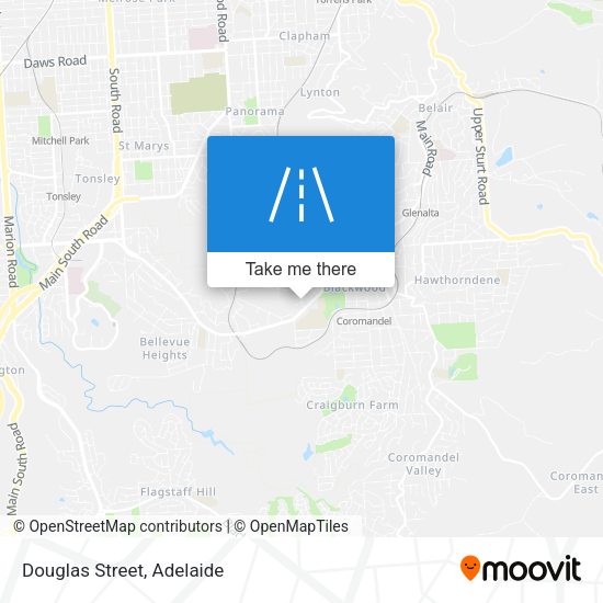 Douglas Street map