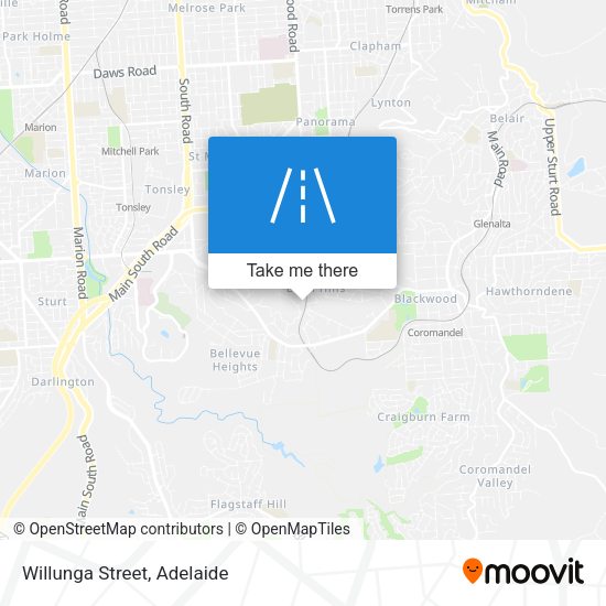 Willunga Street map