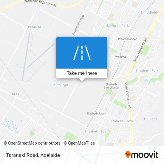 Taranaki Road map