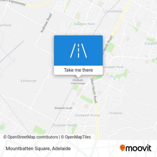 Mountbatten Square map
