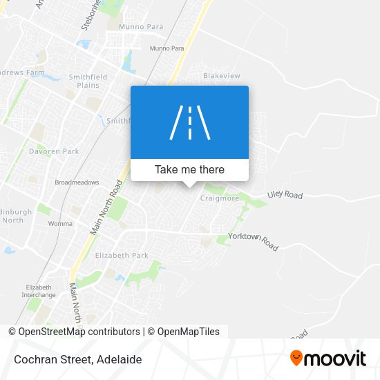 Cochran Street map