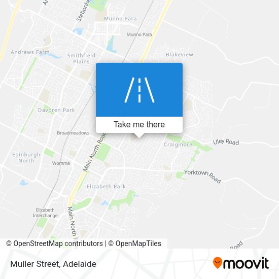 Muller Street map