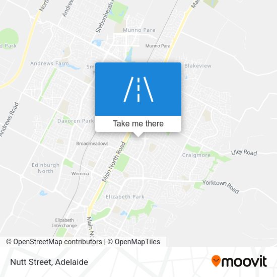 Nutt Street map