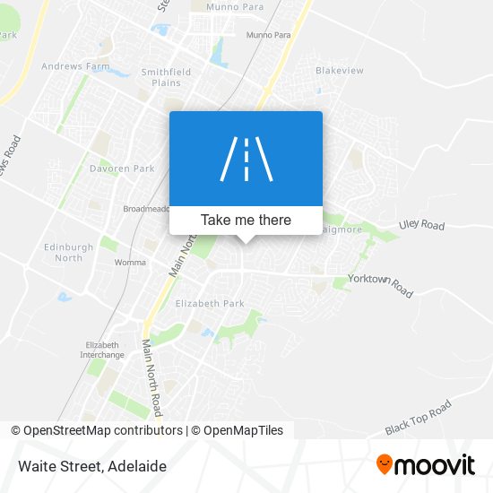 Waite Street map