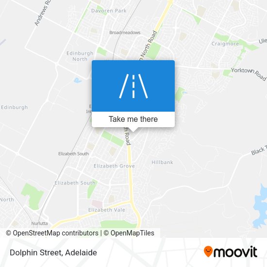 Dolphin Street map