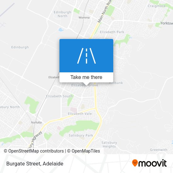 Burgate Street map