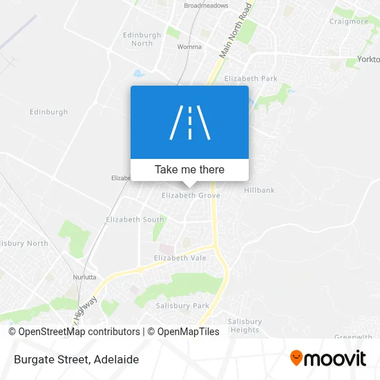 Burgate Street map