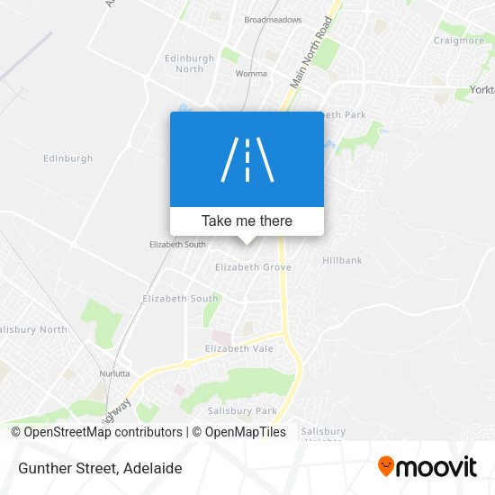 Gunther Street map