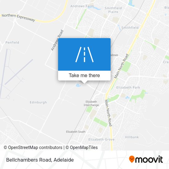 Bellchambers Road map