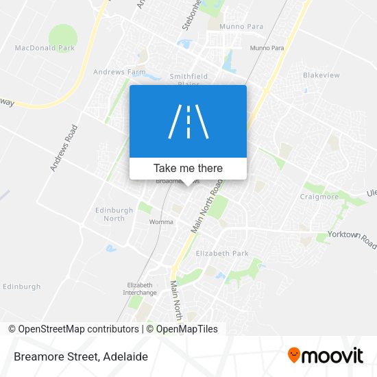 Breamore Street map