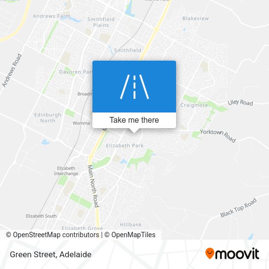 Green Street map