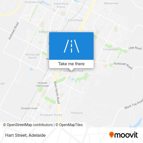 Hart Street map
