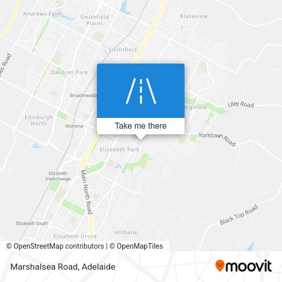 Marshalsea Road map