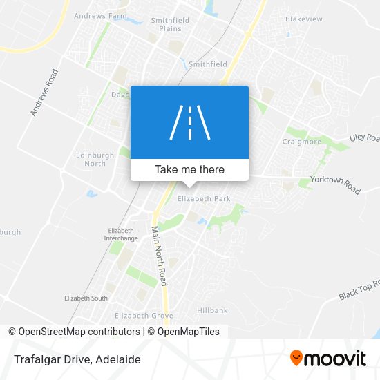 Trafalgar Drive map