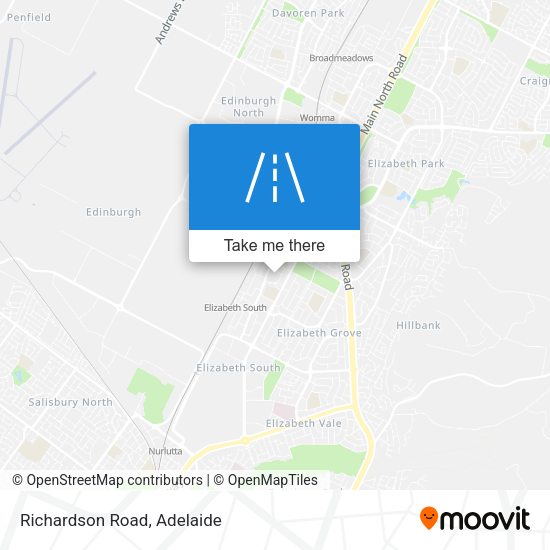 Richardson Road map