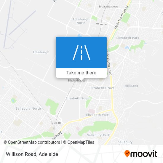 Willison Road map