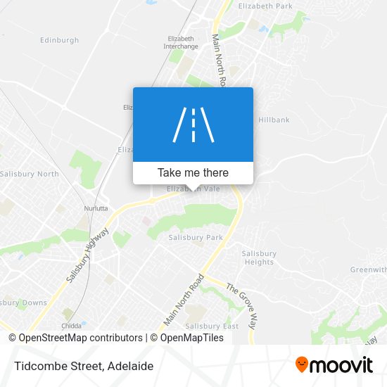 Tidcombe Street map