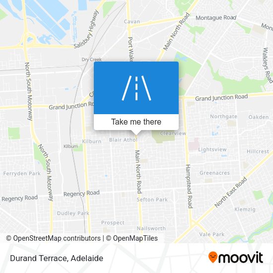 Durand Terrace map