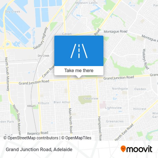 Grand Junction Road map