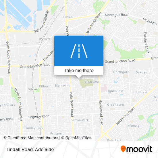 Tindall Road map