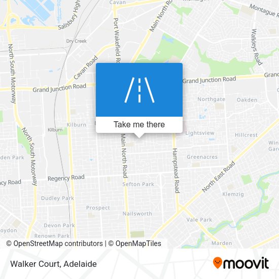 Walker Court map